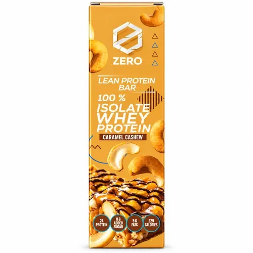 ZERO Lean Protein Bar – Caramel Cashew