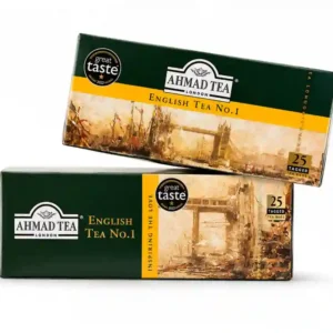 Ahmad Tea London English Tea No. 1 25 Tagged Tea Bags